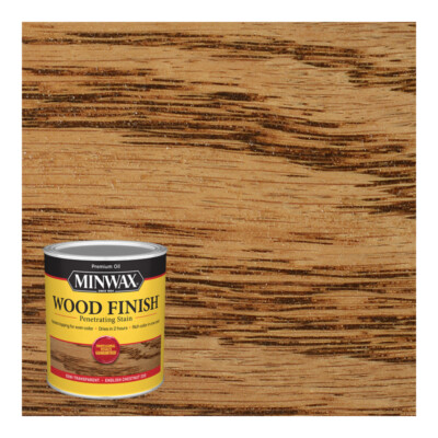 1/2 Pt Minwax WOOD FINISH PENETRATING STAIN Semi-Transparent Oil-Based PCK COLOR