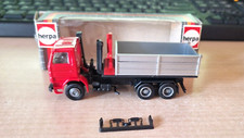 Herpa 823510 SCANIA 112E cassone scarrabile neutro rosso OVP 1:87