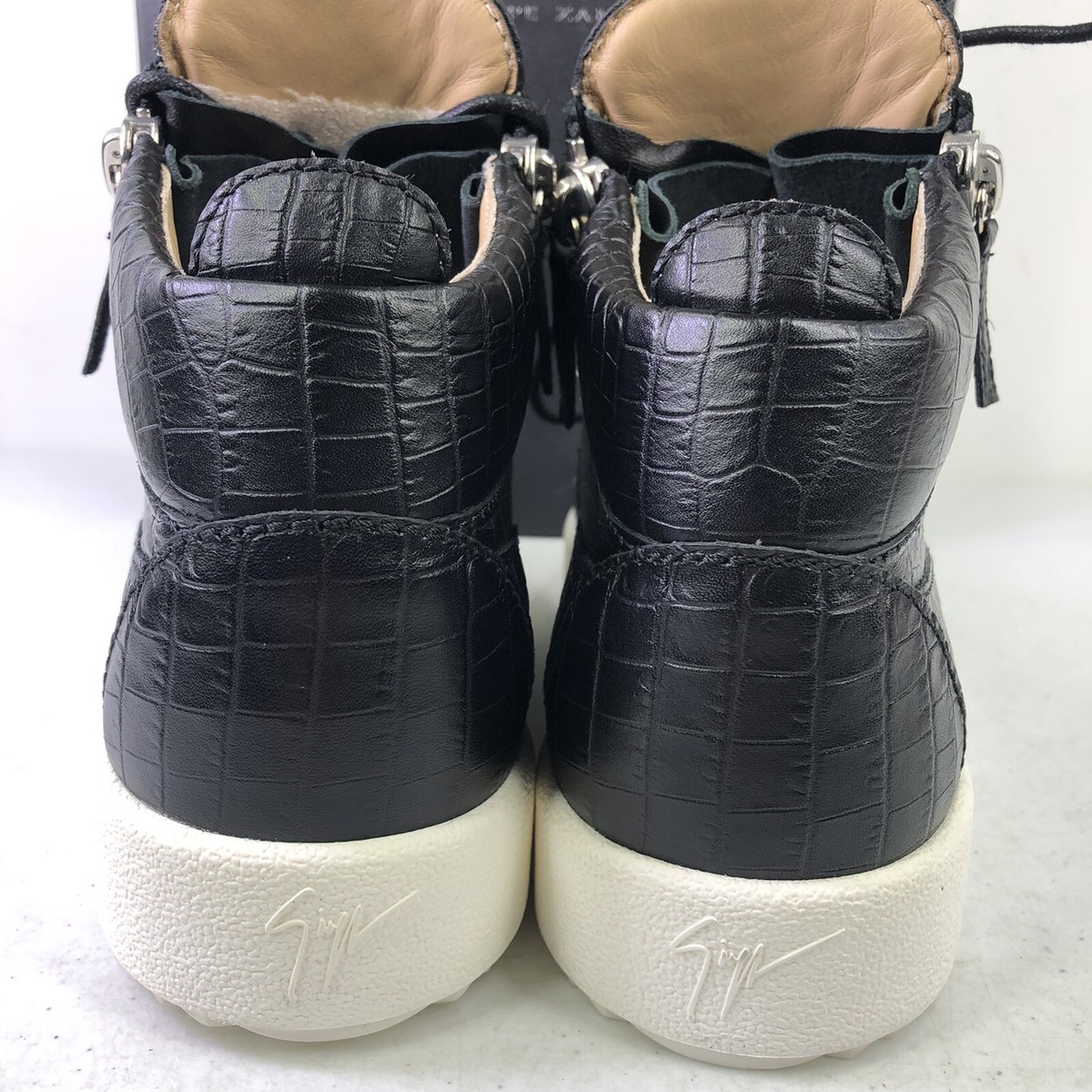 Giuseppe Zanotti Men’s Kriss Lace Up Sneaker Boots ru70009 Size 7 $795 Giuseppe Zanotti Men main image 3