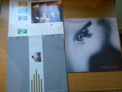 Eurythmics - Revival, Love is a Stranger & Touch Dance - Vinyl