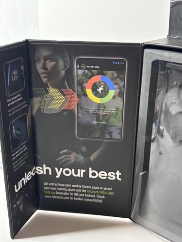 Adidas micoach Fit Smart Activity Tracker + Heart Rate Small Black - Picture 6 of 6