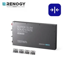 Renogy REGO - 12.8V 104Ah Super Slim Solid State Lithium Iron Phosphate Battery