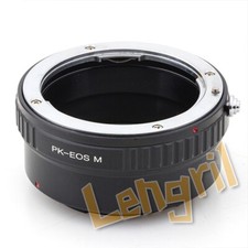 Lens Adapter Suit For Pentax K Mount PK SLR to Canon EOS M Camera