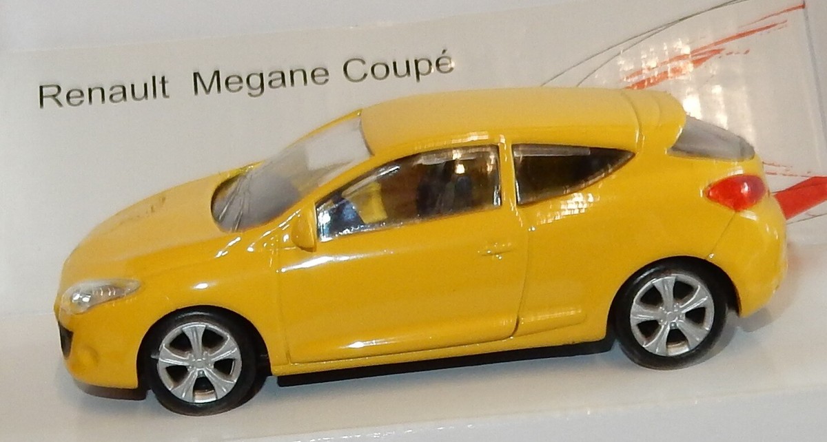 ミニカー Renault Mégane Majorette Renault Megane Coupe Dark Gray - Wheel 5Y 1:64 (3