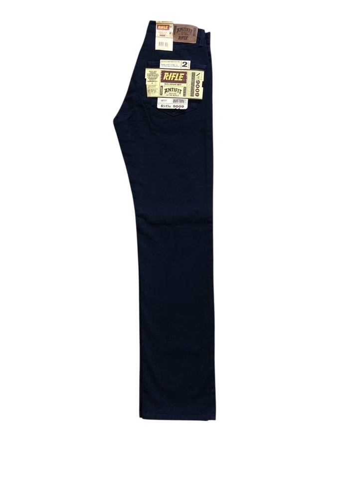 JEANS-pantaloni-Uomo RIFLE-100%COTONE PESANTE- mod.9009- VINTAGE-PREZZO -75% - Immagine 2 di 4