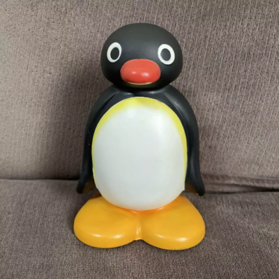 Pingu Soft Vinyl Figure Vintage Rare Collectible Sofubi Figure