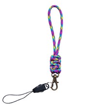 Short Paracord Finger Lanyard Strap Phone Keychain Practicalix Handmade Sydney