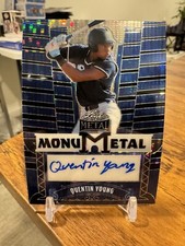 2024 Leaf Metal Baseball Quentin Young #/5 Top Prospect RC Auto 🔥📈
