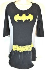 Batgirl Costume Girl's Lg Sleeve T-Shirt Dress Dress-Up Just Add Cape, DC Comics