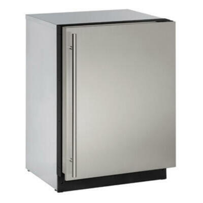 U-Line U-2224RS-00B 24'' Built-in Beverage Center, Stainless Steel