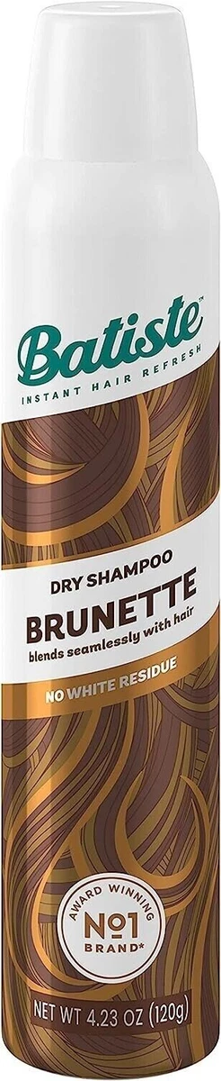 Batiste Medium Brunette Dry Shampoo 6.73oz Hair type Dry 12 x