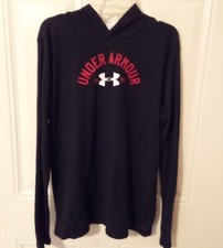 Under Armour Hoodie Youth Boys XL Loose Grey
