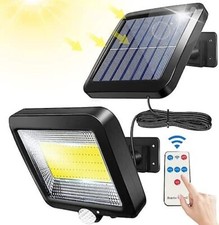 Front Door Solar Lights for Outdoor Use with Motion Sensor, Improved Model Solar