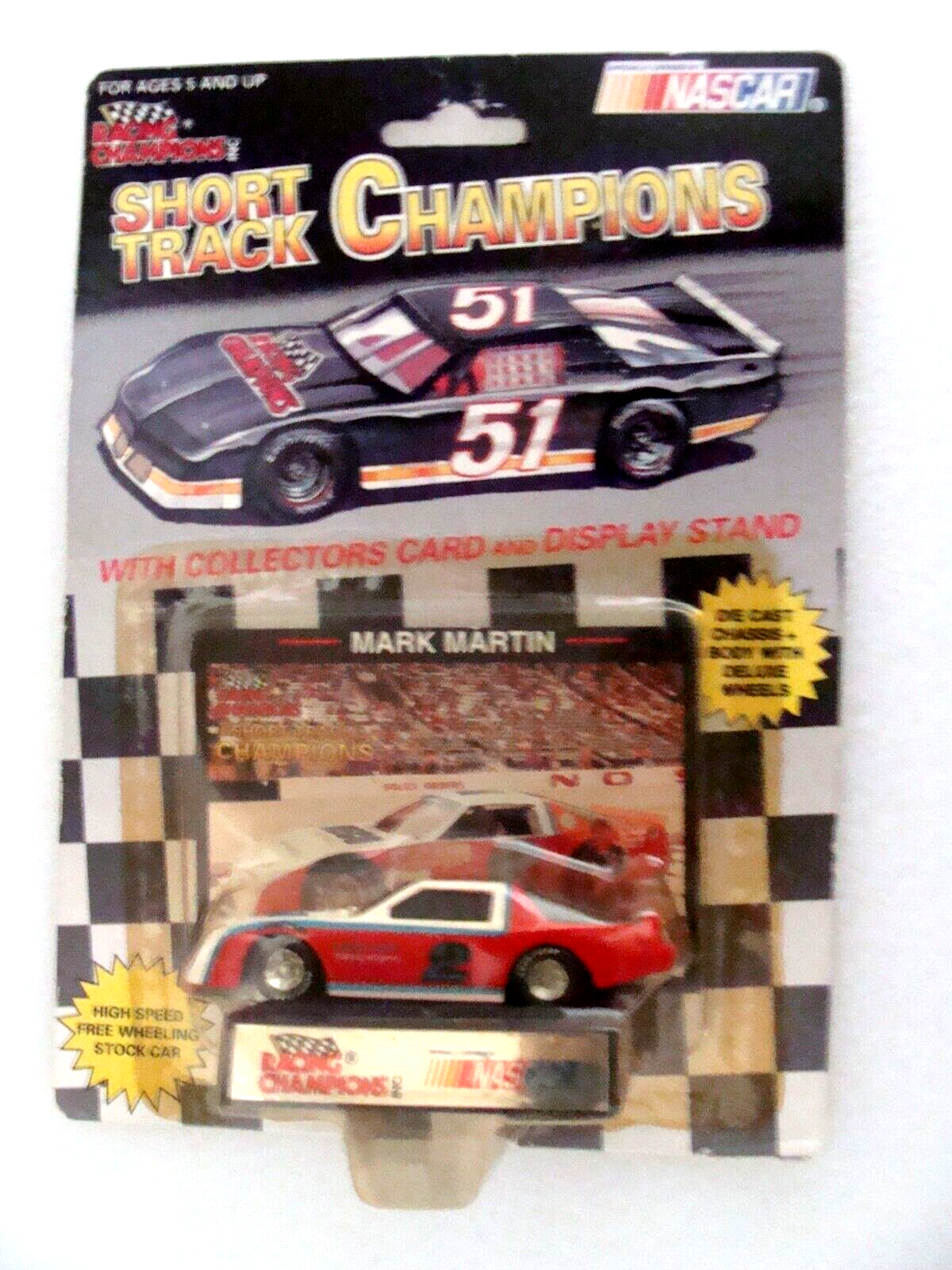 Racing Champions Short Track Champions NASCAR 1/64 diecast #2 Mark Martin 1993