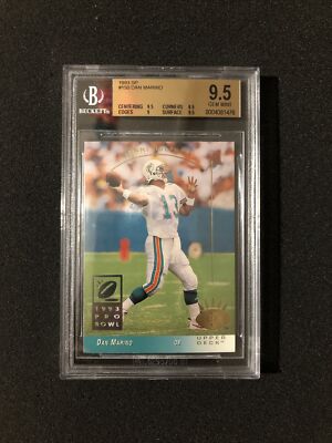 1993 Upper Deck SP DAN MARINO #150 BGS GRADED 9.5   GEM MINT   PRO BOWL A