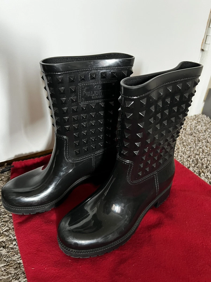Valentino rain boots clearance sale