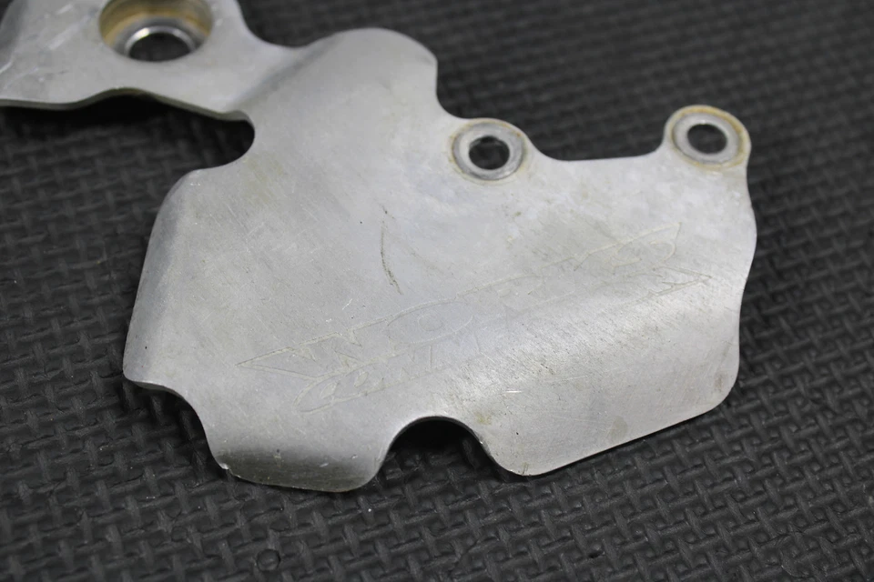 2013 KAWASAKI KX250F KX450F CONJUNTO MESTRE DE FREIO TRASEIRO DE ALUMÍNIO E PROTETOR DE DISCO DE ROTOR - Imagem 3 de 4