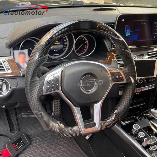 FÜR BENZ C/E/CLA-KLASSE W204 W212/117 C172 Carbon Optik Lenkrad