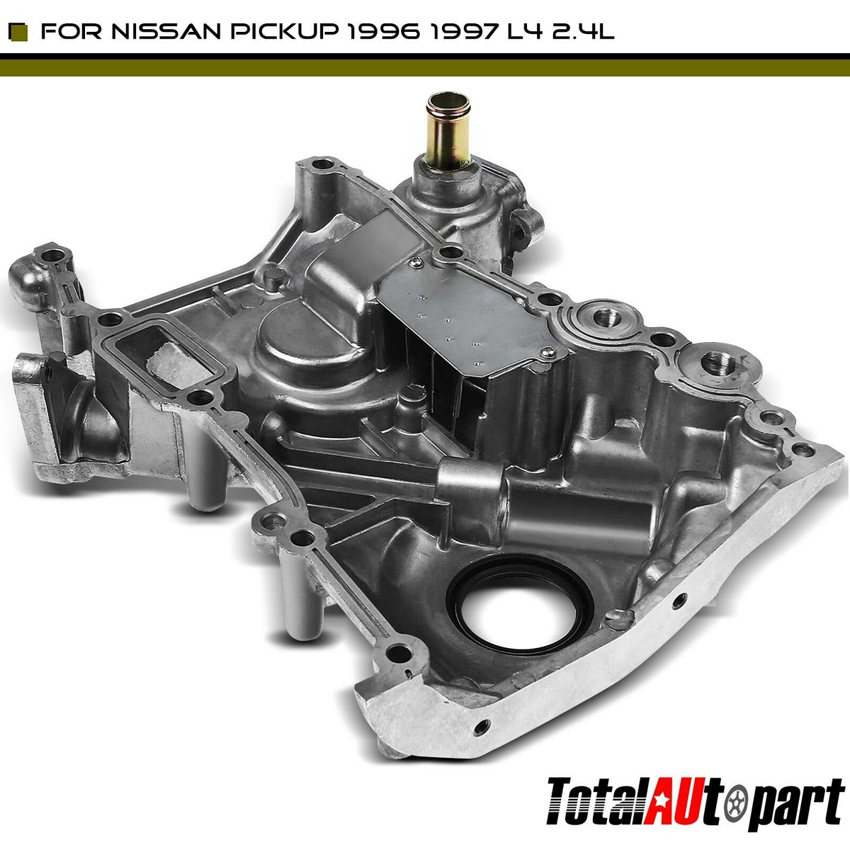Engine Timing Chain Cover for Nissan Pickup 1996 1997 L4 2.4L