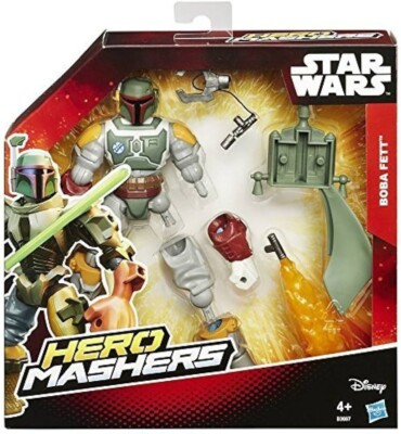 Actionfigur Hasbro Star Wars Hero Mashers ''BOBA FETT'' +neu und ovp+