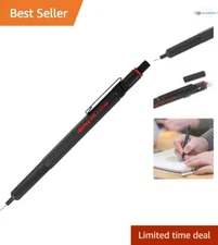 Metal Mechanical Pencil 0.5mm Ergonomic Grip Perfect for Drafting & Writing