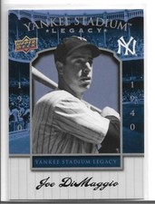 2008 Upper Deck Yankee Stadium Legacy Box Set #16 Joe DiMaggio