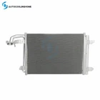 A/C AC Condenser Unit For 2005 06-2010 Volkswagen Jetta Aluminum Core with Drier