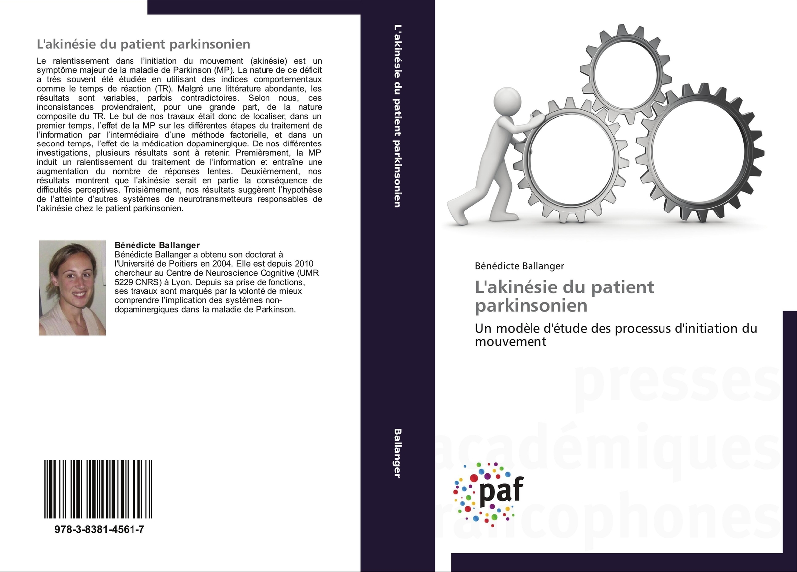 L'akinésie Du Patient Parkinsonien Bénédicte Ballanger Taschenbuch