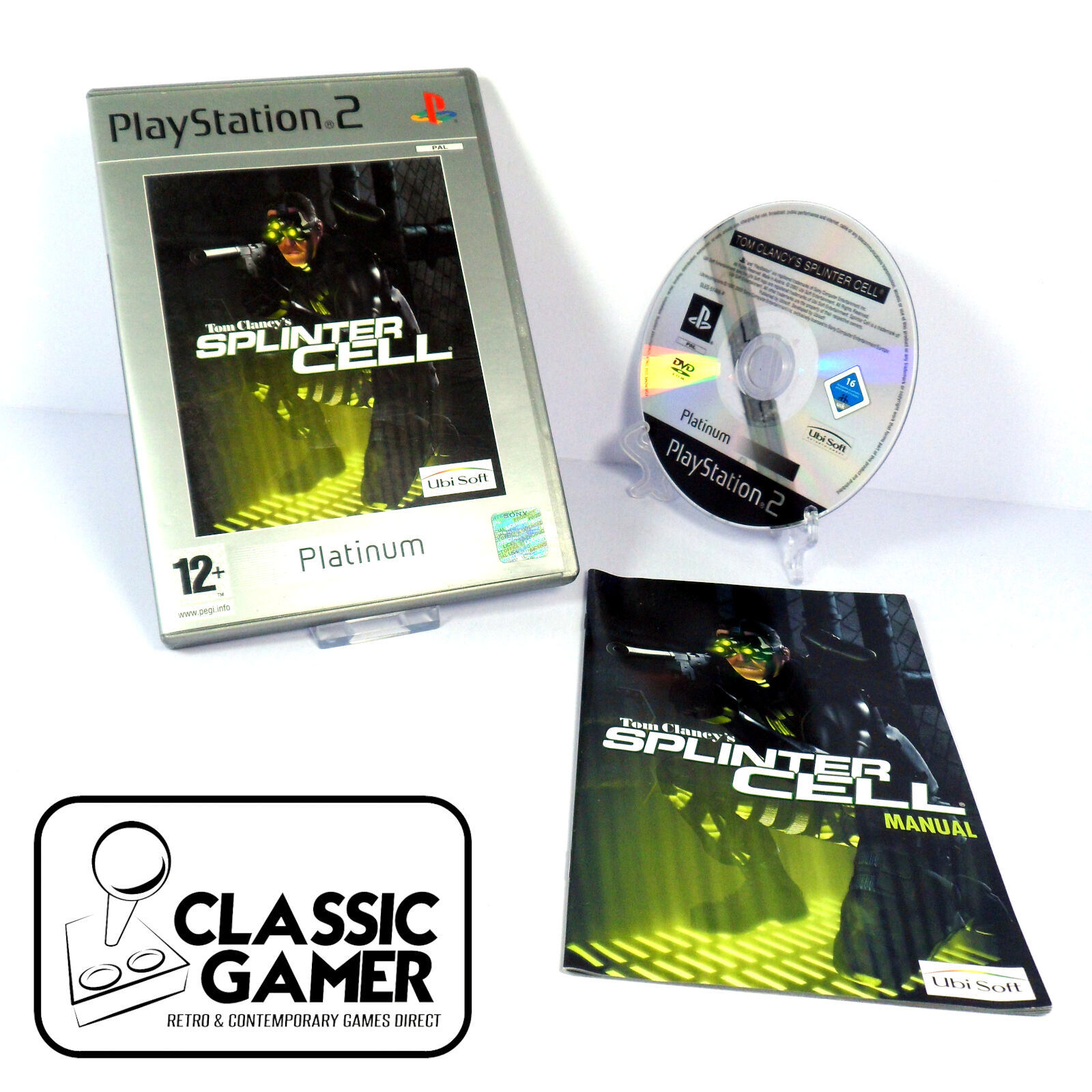 Tom Clancy's Splinter Cell (Platinum) (PS2) *Near Mint*