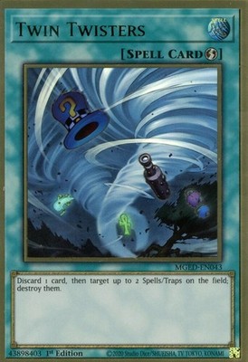 Twin Twisters 1st Edition Premium Gold Rare Maximum Gold:El Dorado MGED-EN043 LP