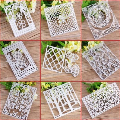 Metall Stencil Cutting Dies DIY Scrapbooking Stanzschablone Karte Dekoration Die