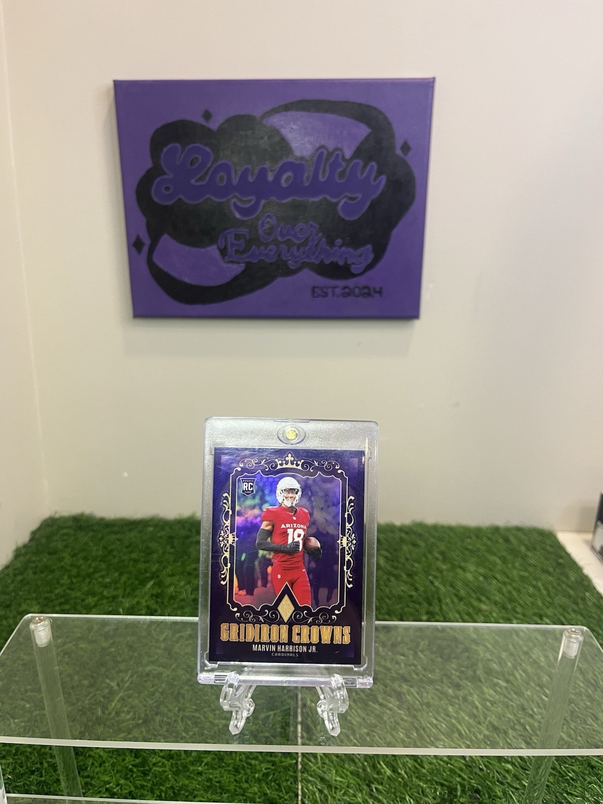 2024 Phoenix Marvin Harrison Jr. Gridiron Crowns Rookie SSP Case Hit #GC-MHJ