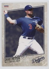 2018 Choice Oklahoma City Dodgers Jake Peter #18 2p7