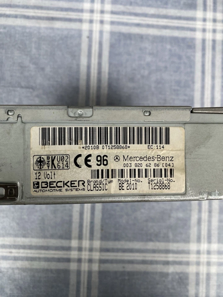 Original Mercedes W140 Radio Classic BE2010 - Bild 3 von 3