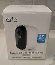 Arlo Essential XL HD 2nd Gen Outdoor Camera Wireless 1080p Security Surveillance