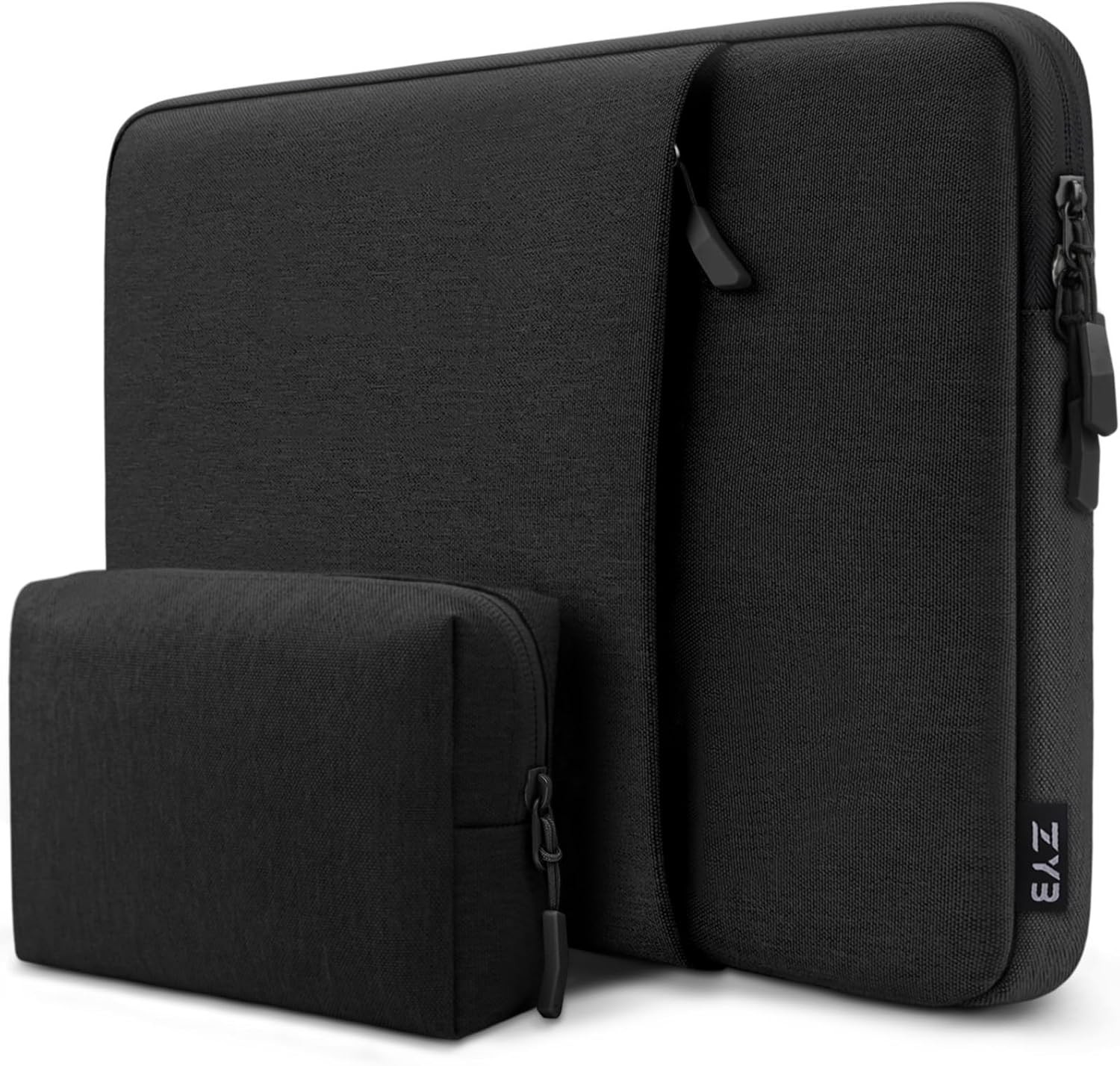 Waterproof Laptop Sleeve 13-13.3 Inch Case for MacBook Air Pro 14 13 Black