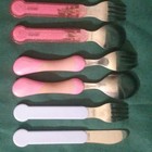 Disney Kids Flatware Silverware spoons forks knife stainless  6 pcs. — photo 8