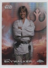 2025 Topps Chrome Star Wars Prism Refractor Luke Skywalker 83 1h50