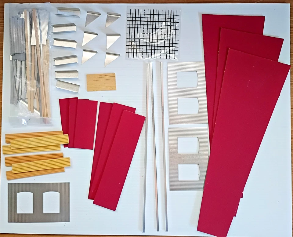 Vintage HO Scale Roundhouse & Stalls California Model Co Kits #8 + 8X-3 700-8243 - Image 4 of 4