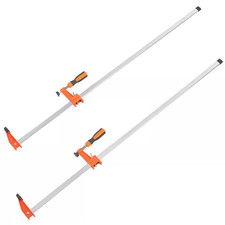 Bar Clamps Set for Woodworking (2-Pieces) 36 In. Clamp/Spreader Quick-Change F C