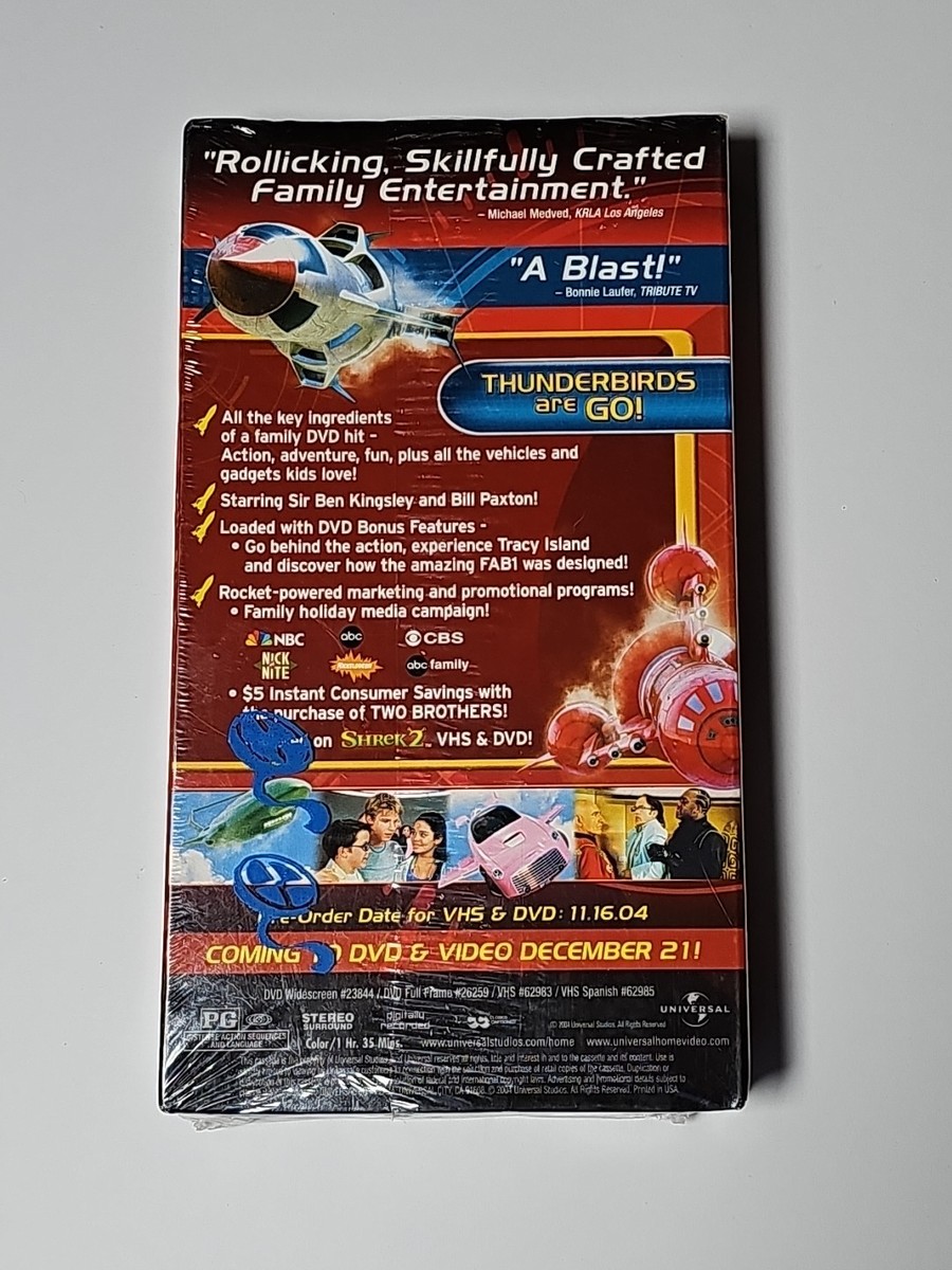 その他 Framed [VHS] Thunderbirds (VHS, 2004) for sale online | eBay