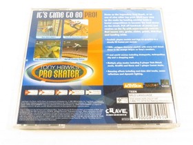 Tony Hawk's Pro Skater Sega Dreamcast, Complete With Manual