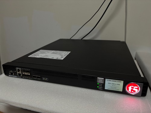 F5-BIG-LTM-i2600 Load Balancer v17.1.2 Ready 16GB RAM Perpetual License Tested