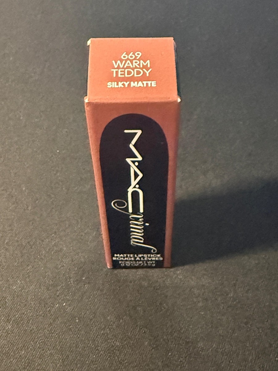 M.A.C Macximal Matte Lipstick - 669 Warm Teddy - 0.12 oz / 30.5 g