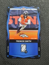 2025 UNO Elite Blue #164 Tremon Smith Denver Broncos