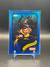2025 Topps Chrome Marvel LADY DEATHSTRIKE #64 Blue Refractor (049) /299 RAW