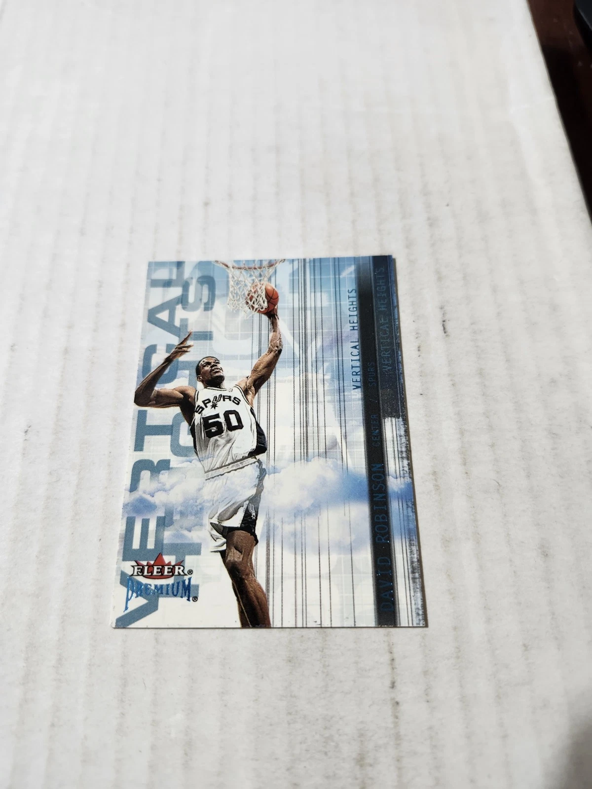 David Robinson trading card