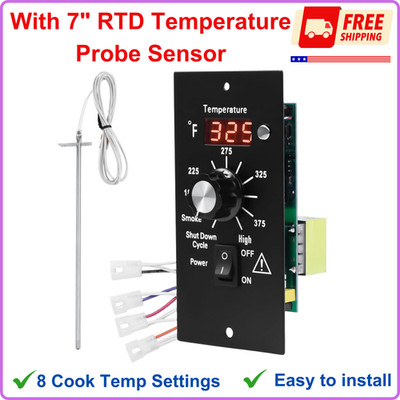 Digital Thermostat Control Panel Kit For Traeger Wood Pellet Grills, Versatile