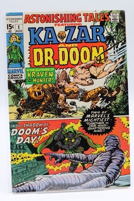Astonishing Tales #1   [6.5]   Marie Severin   1970   1st Print   MARVEL