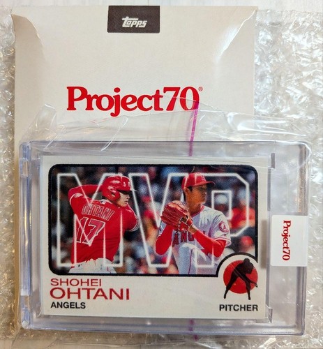 2021 Topps Project 70 Shohei Ohtani #742 MVP by Infinite Archives From Japan